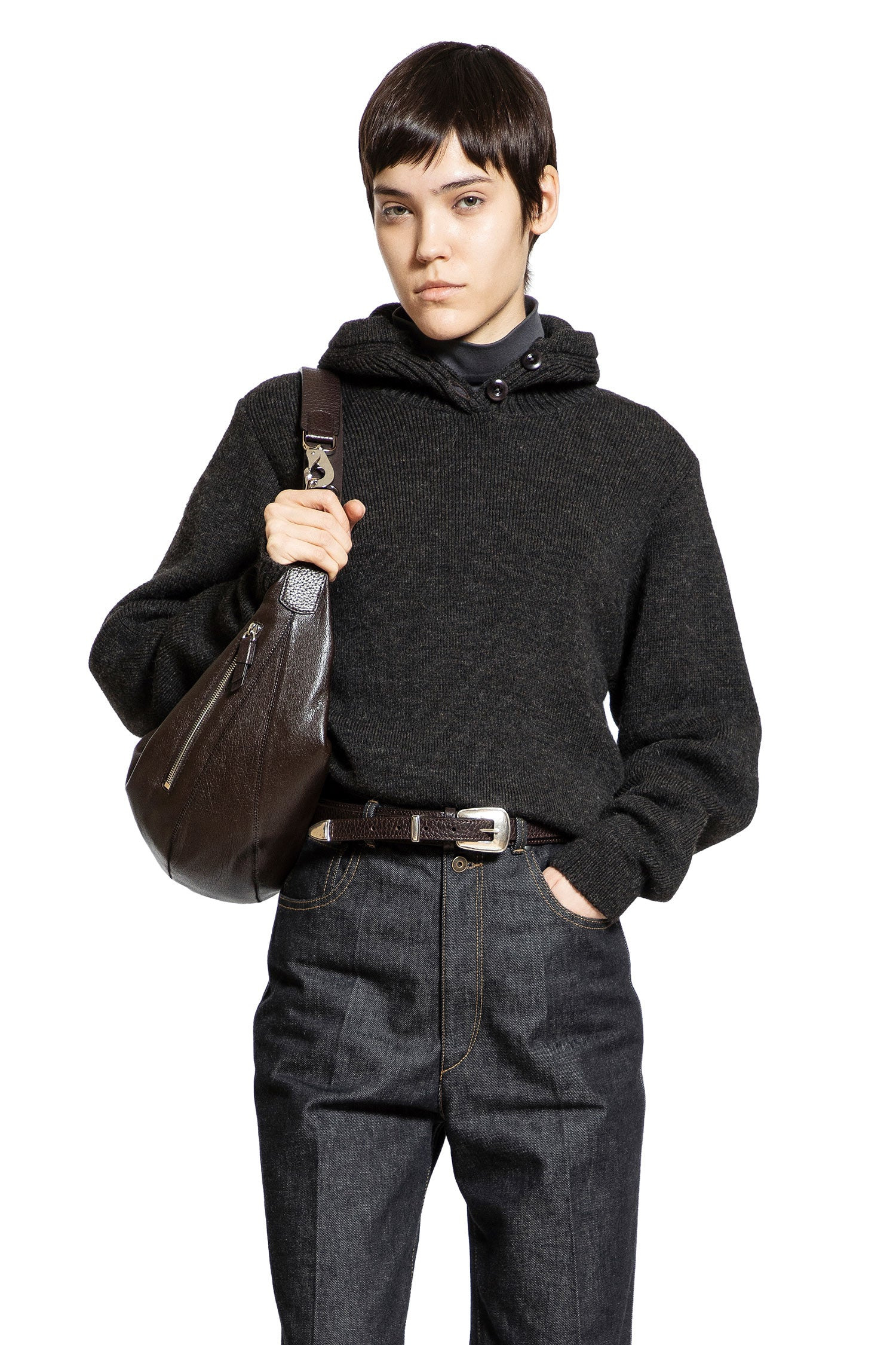 Sweater With Hood - 6