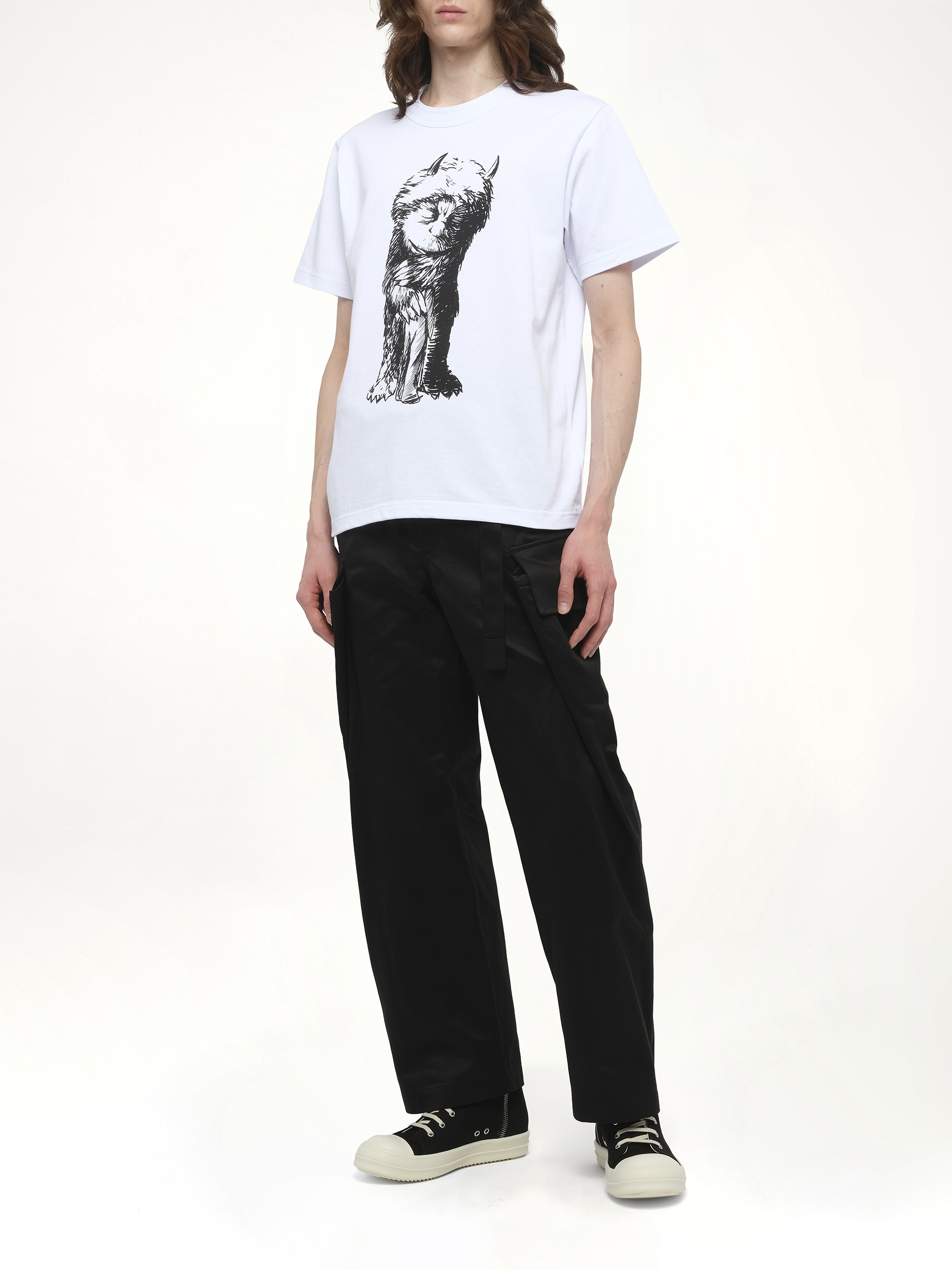 WHERE THE WILD THINGS ARE Monster T-Shirt in White - 4
