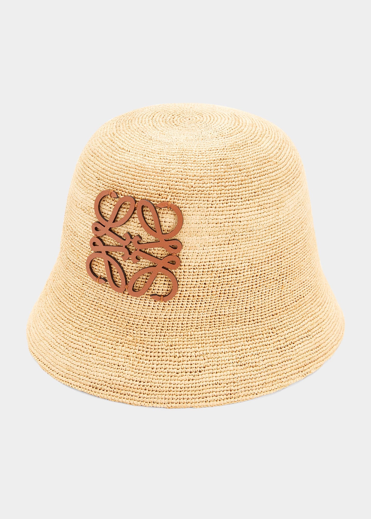 Anagram Raffia Bucket Hat - 1