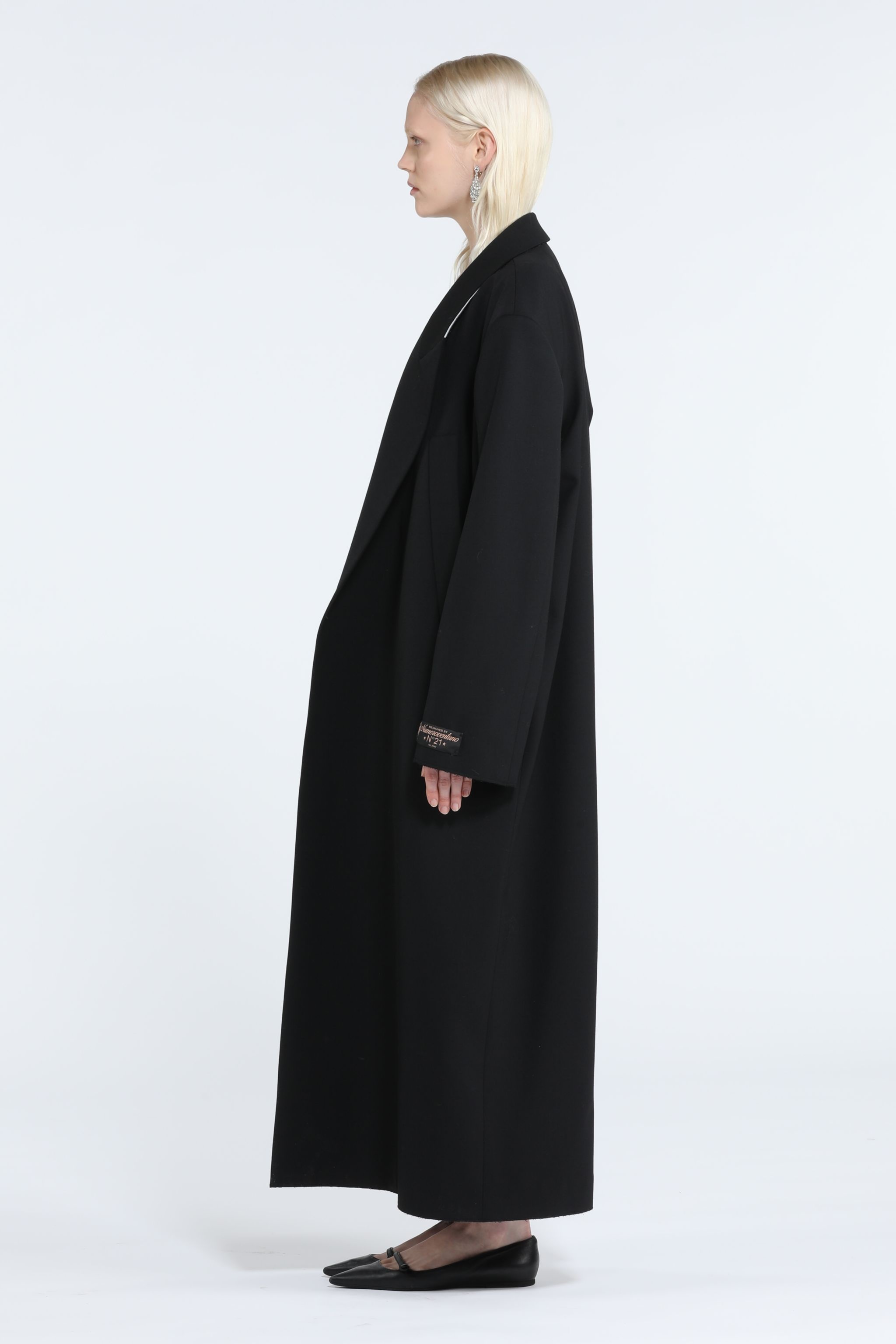 OVERSIZED LONGLINE COAT - 3