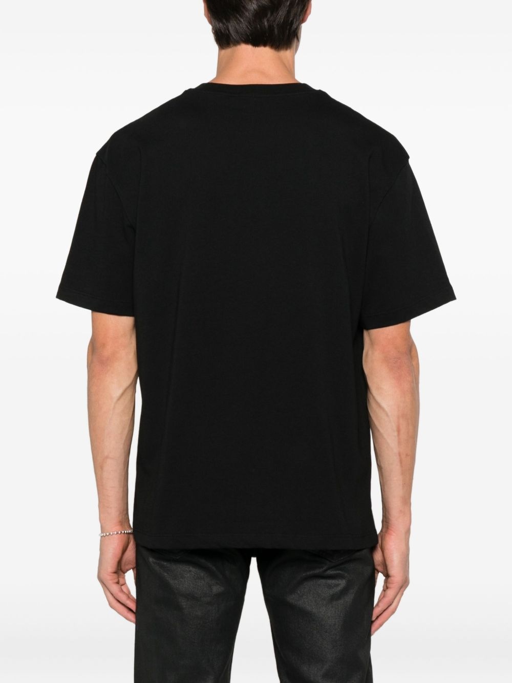 mask-print T-shirt - 3