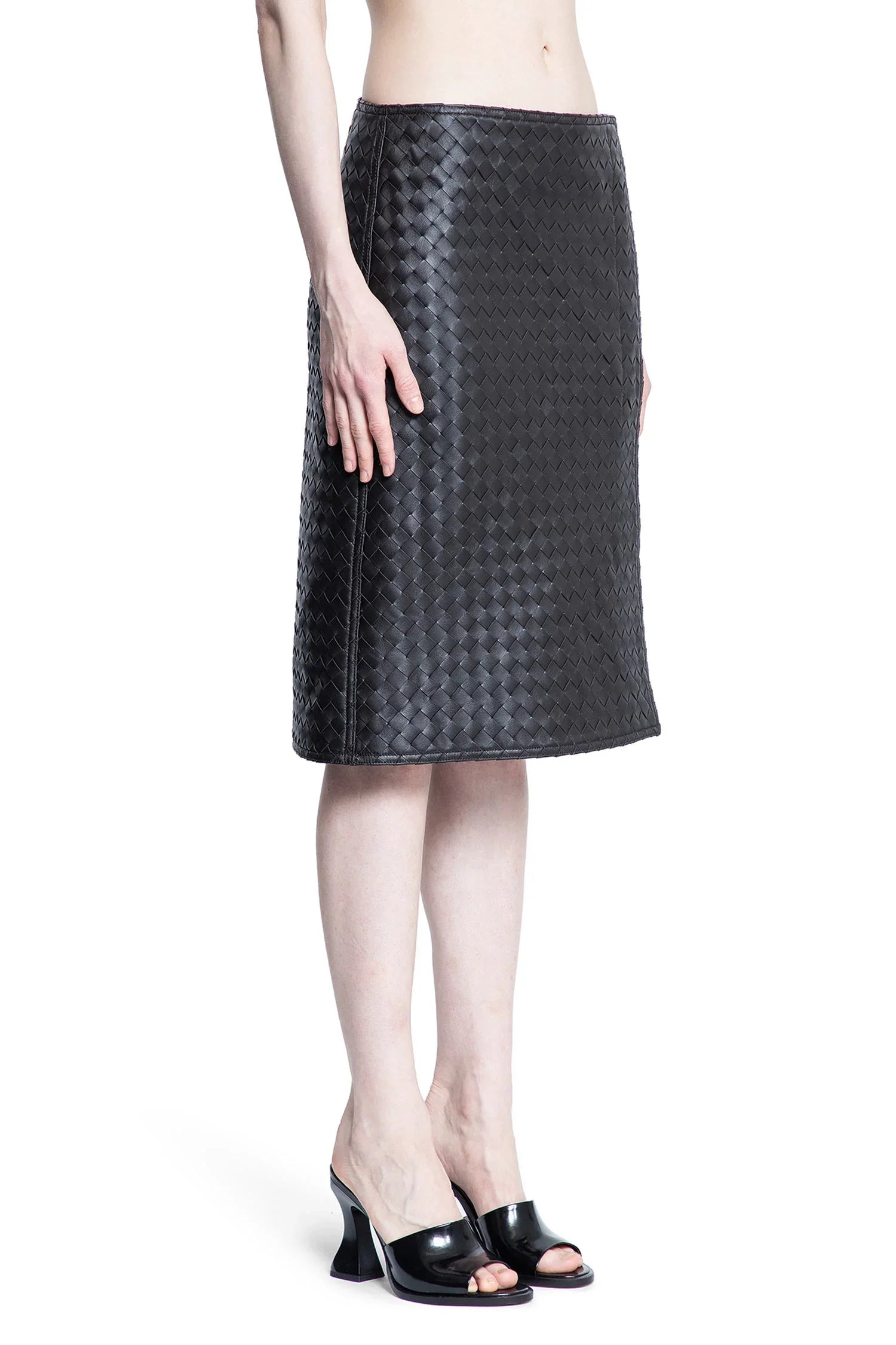 Intrecciato-Midi-Skirt - 2