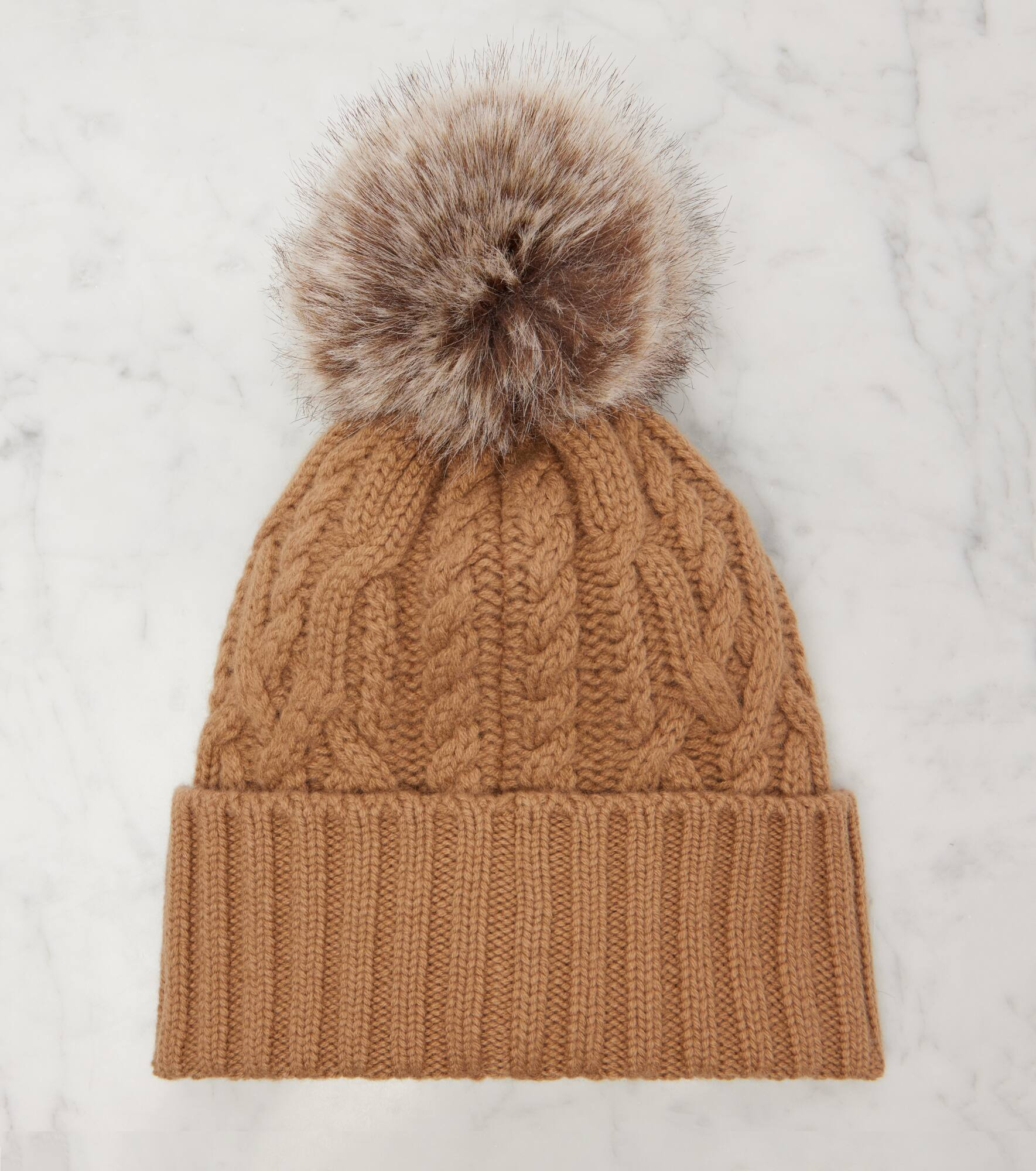 Logo wool and cashmere beanie - 4