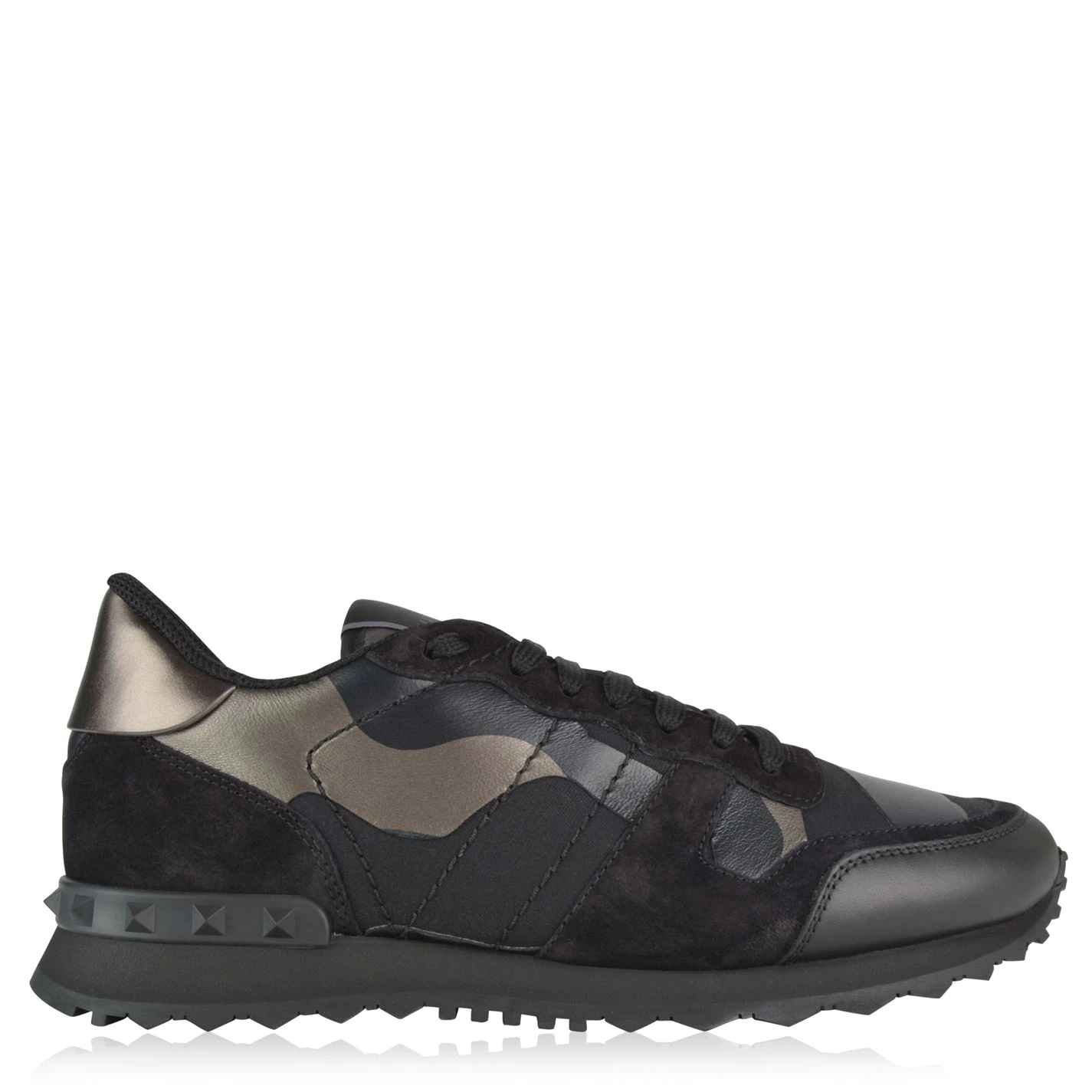 ROCKSTUD CAMOUFLAGE TRAINERS - 1