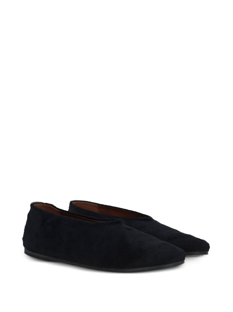 Marsèll Coltellaccio almond-toe ballerina shoes outlook