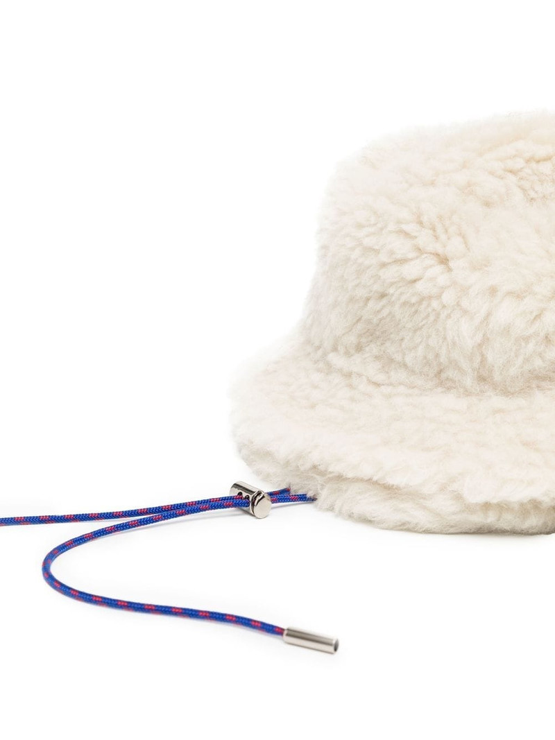 sacai textured wool bucket hat outlook