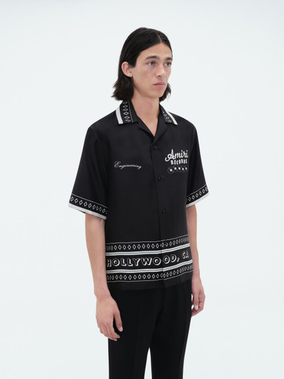 AMIRI AMIRI RECORDS SHORT SLEEVE SHIRT outlook