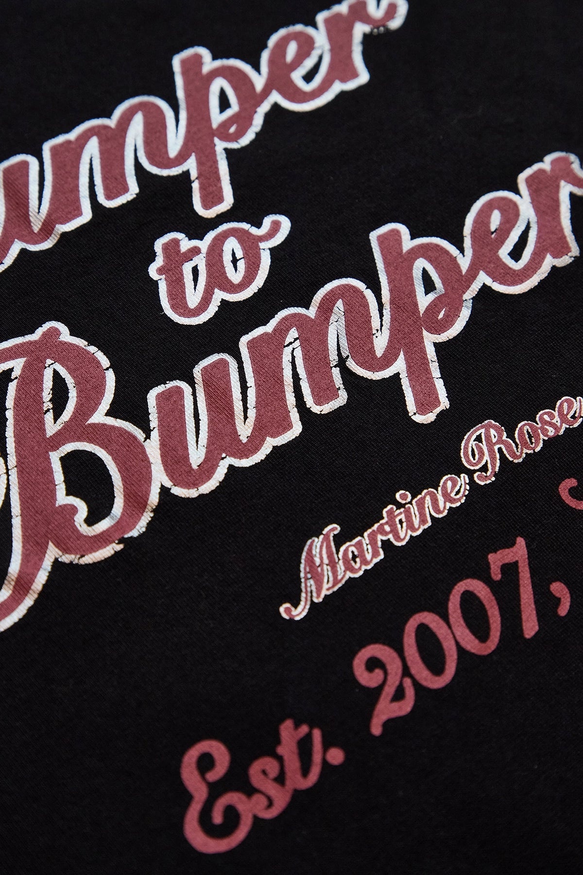 Martine Rose Classic T-Shirt Black - 3