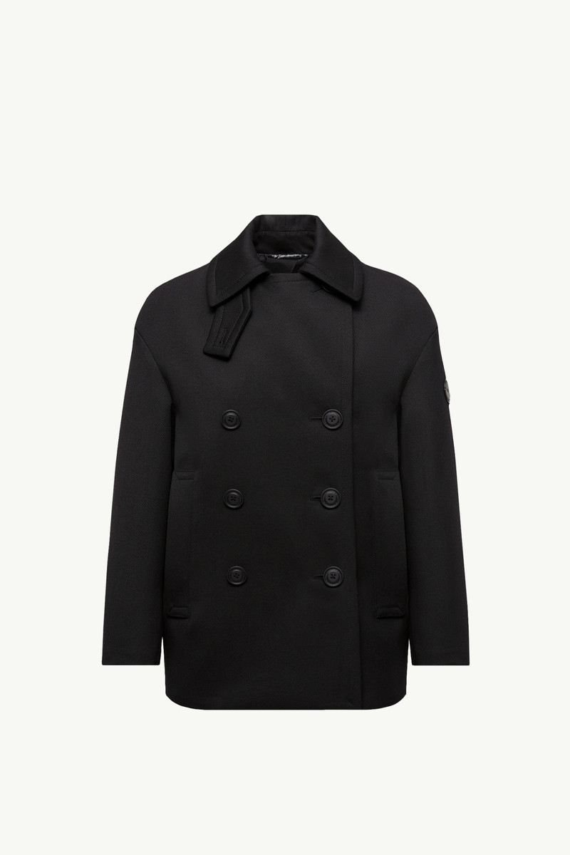 Moncler Moncler x EE72 by Edward Enninful Maysak Wool Short Down Jacket outlook