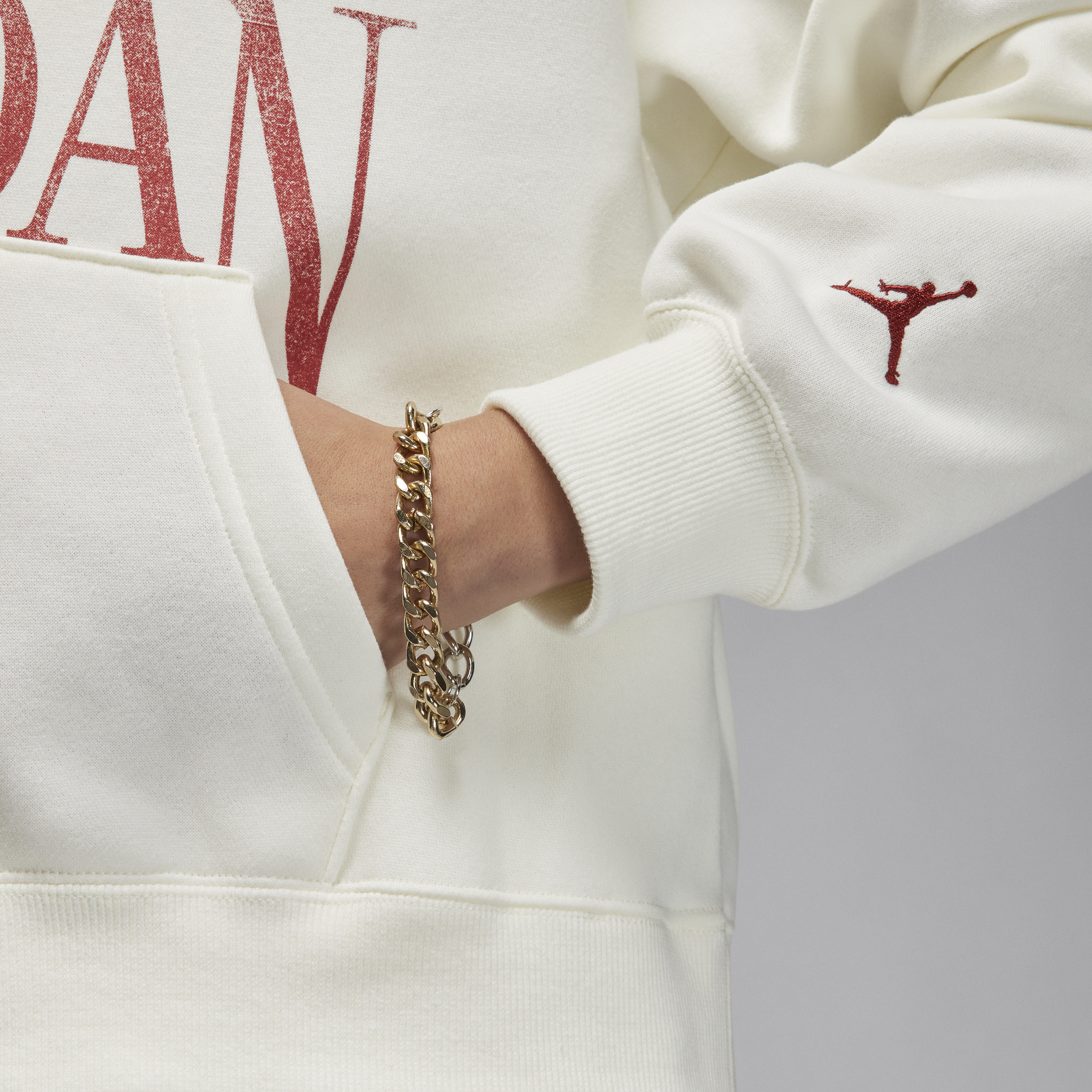 Women's Jordan Brooklyn Fleece Pullover Hoodie - 3