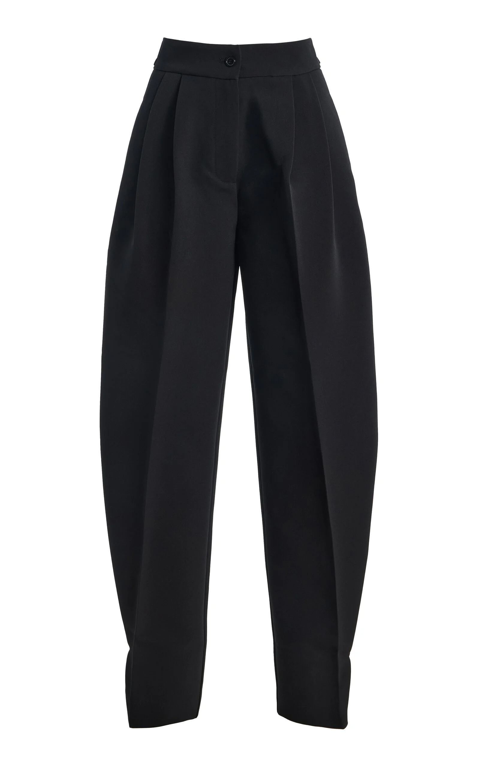 Doyer Pleated Trousers black - 1