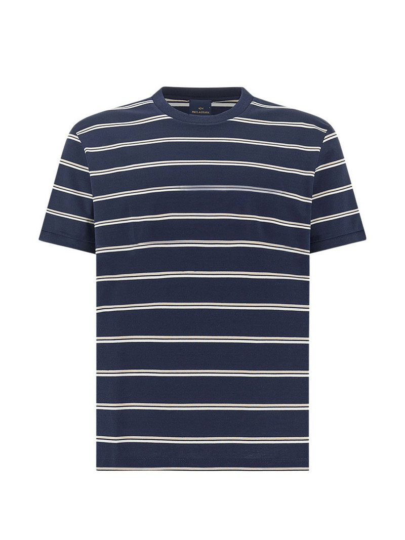 stripe-pattern T-shirt 1