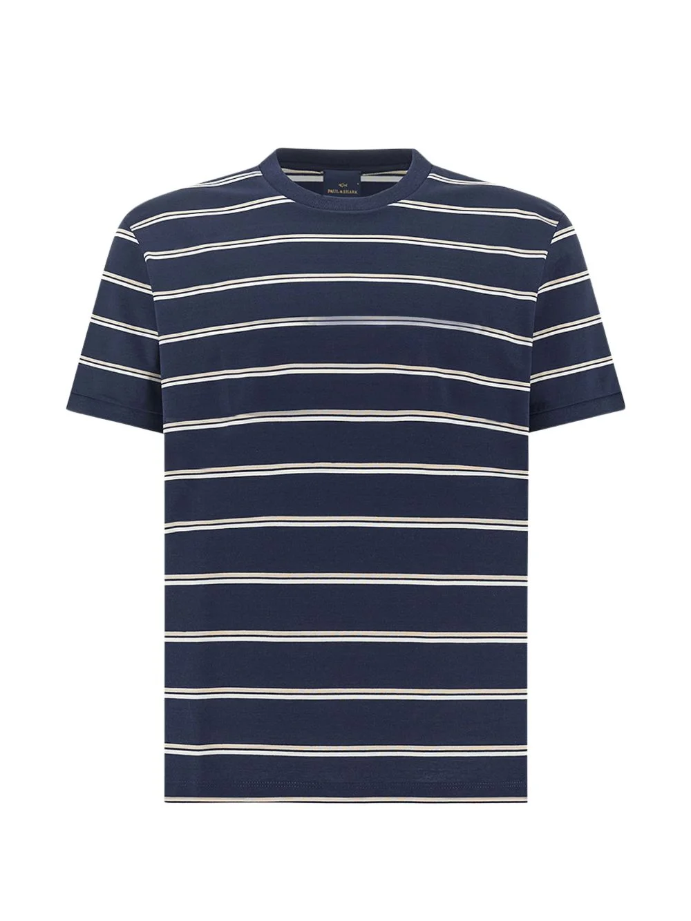 stripe-pattern T-shirt - 1
