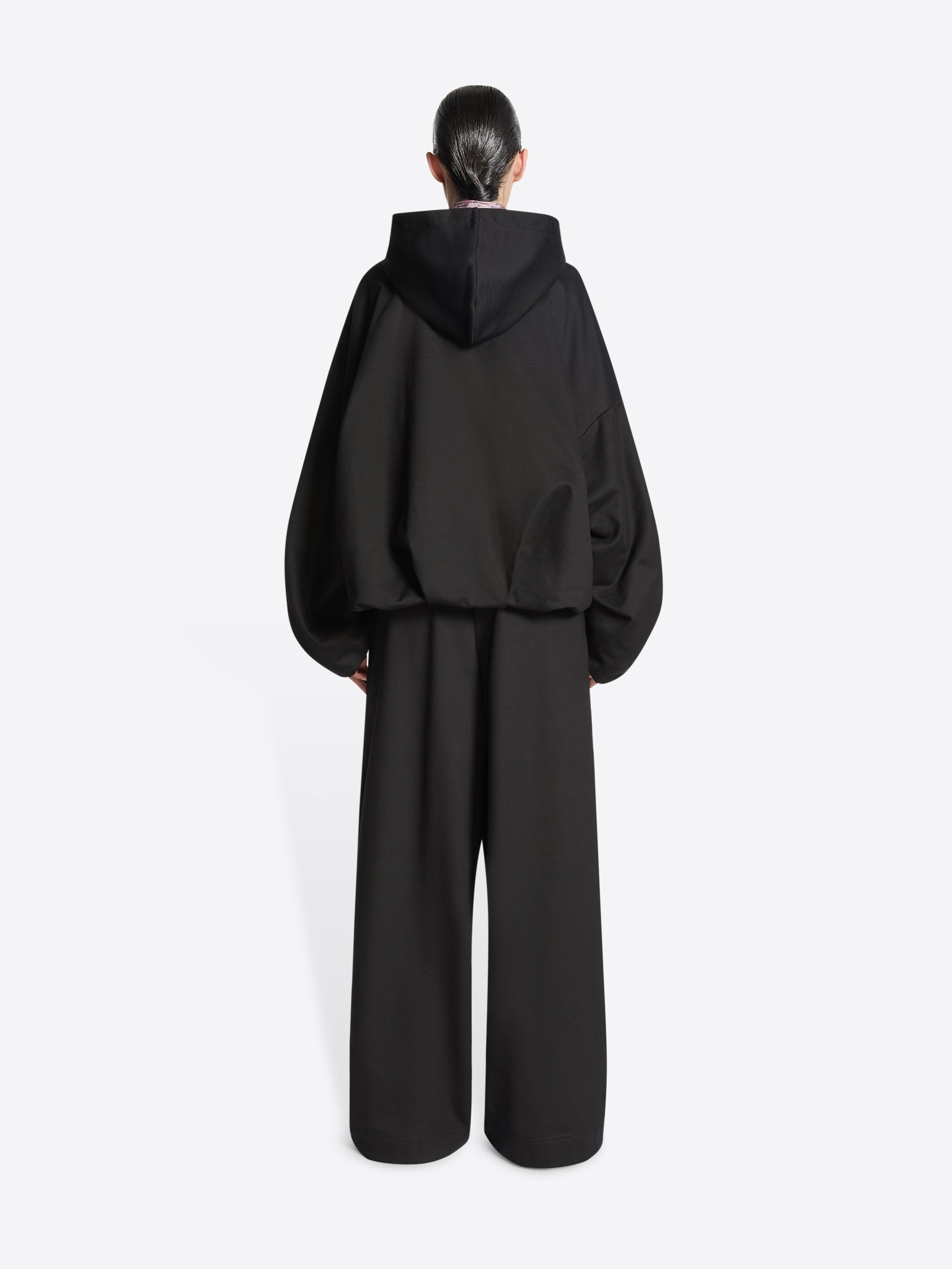 DRAPED HOODIE - 4