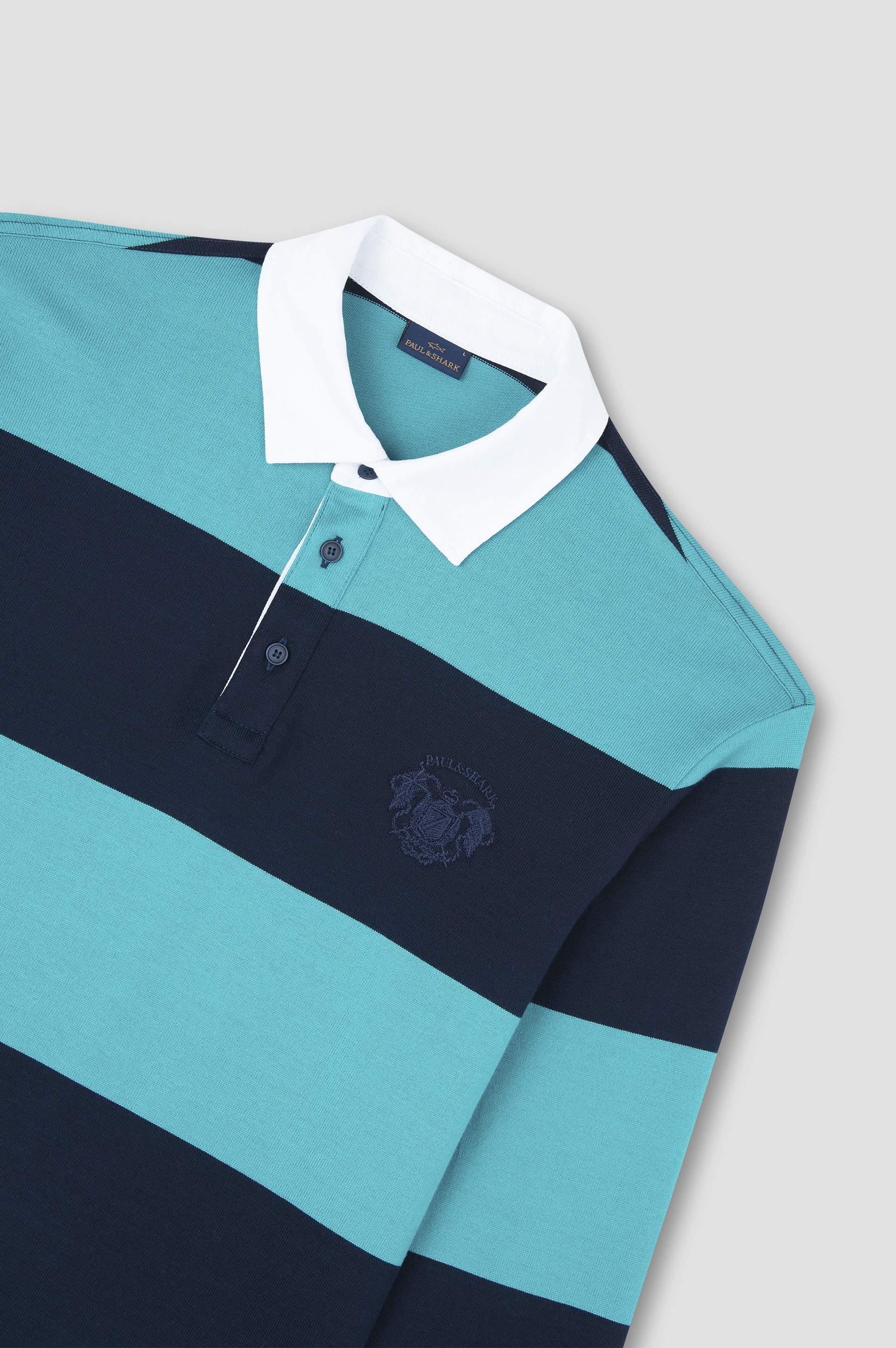 POLO RUGBY IN PEARL COTTON JERSEY - 5