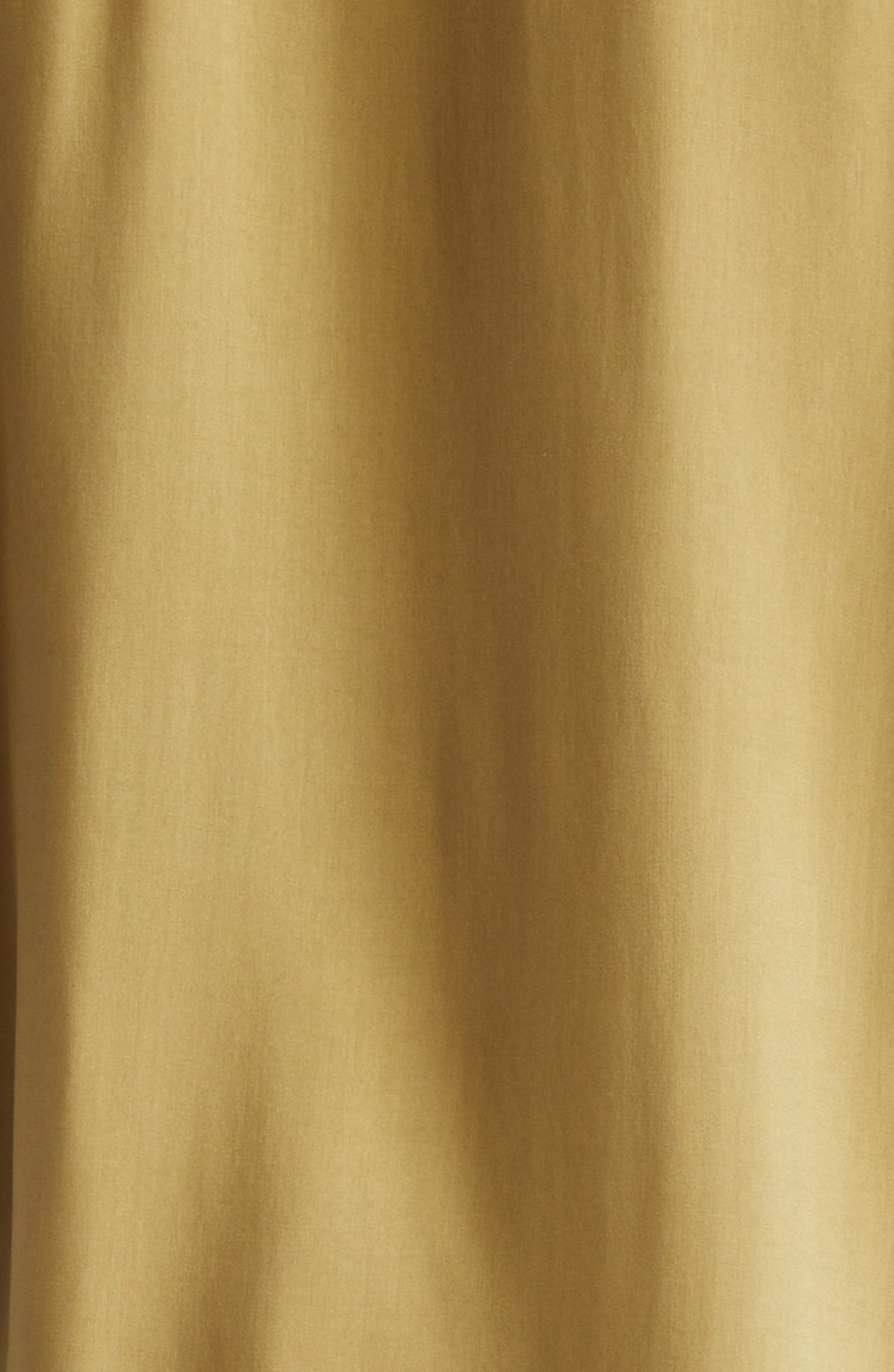 AMI PARIS Logo Embroidered Camp Shirt in Bronze at Nordstrom - 6