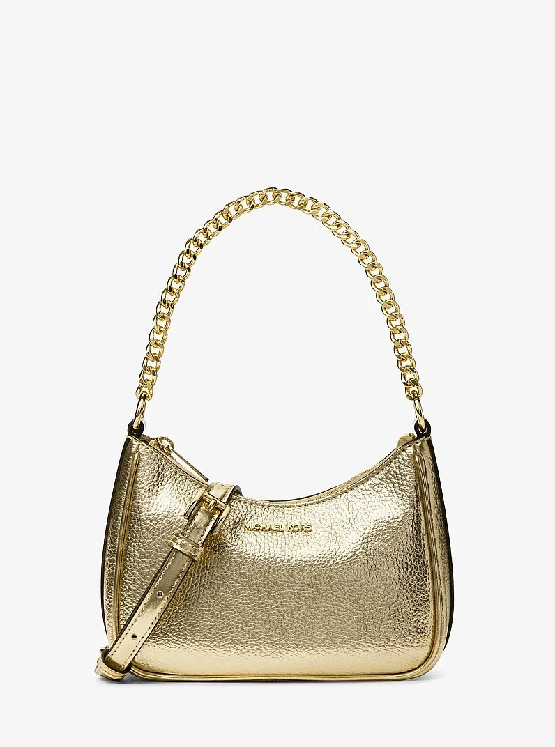 Jet Set Travel Extra-Small Metallic Convertible Crossbody Bag - 1