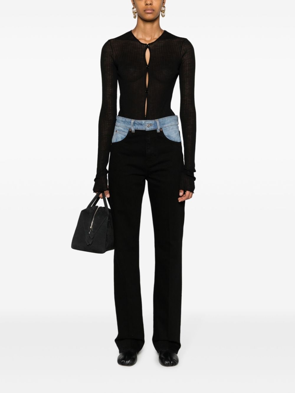 Dinar ribbed bodysuit - 2