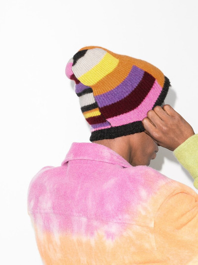 The Elder Statesman Experiments beanie hat outlook