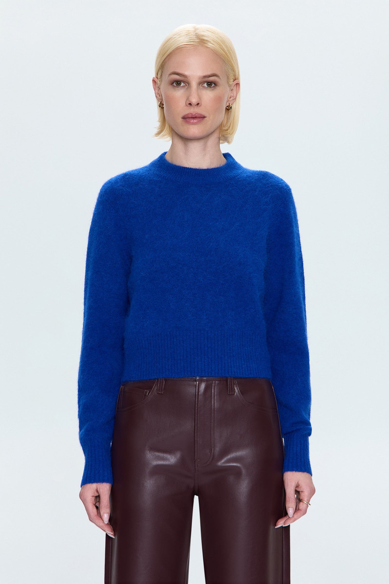 SARA SWEATER - AZURE 1