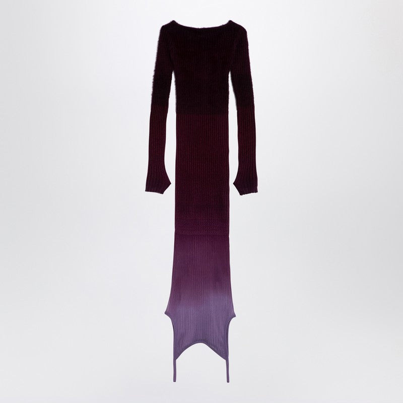 The Attico Purple/Burgundy Convertible Dress In Nylon Blend Women - 2