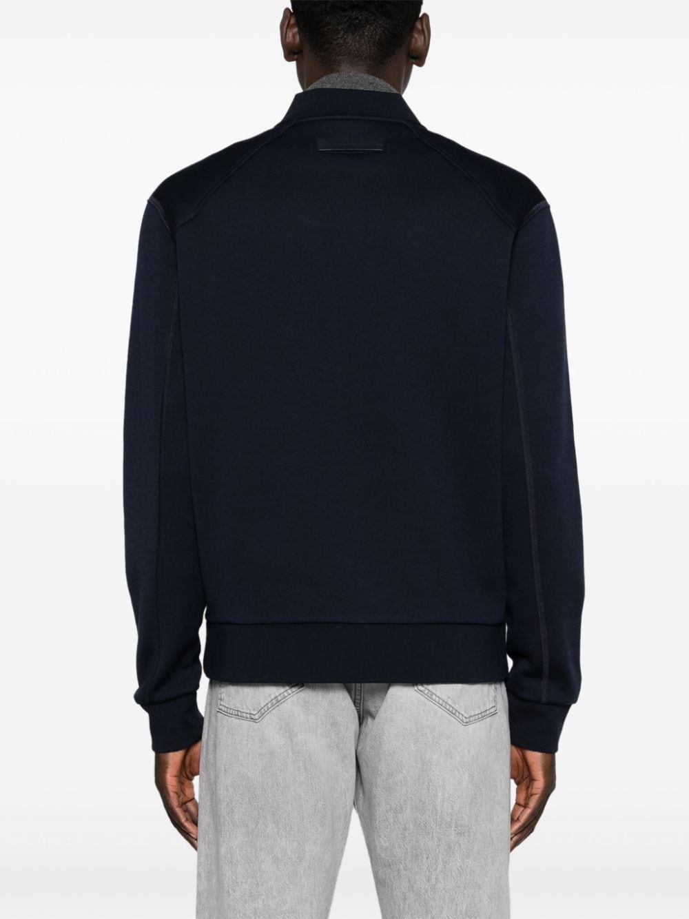 logo-appliqué sweatshirt - 4