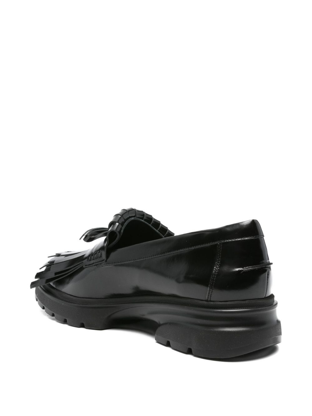 Low Tracker Fringe leather loafers - 3
