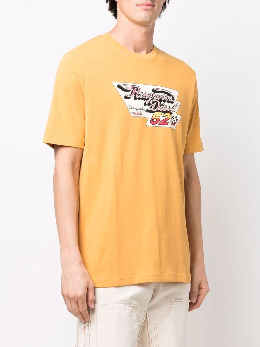 logo-print short-sleeved T-shirt - 3