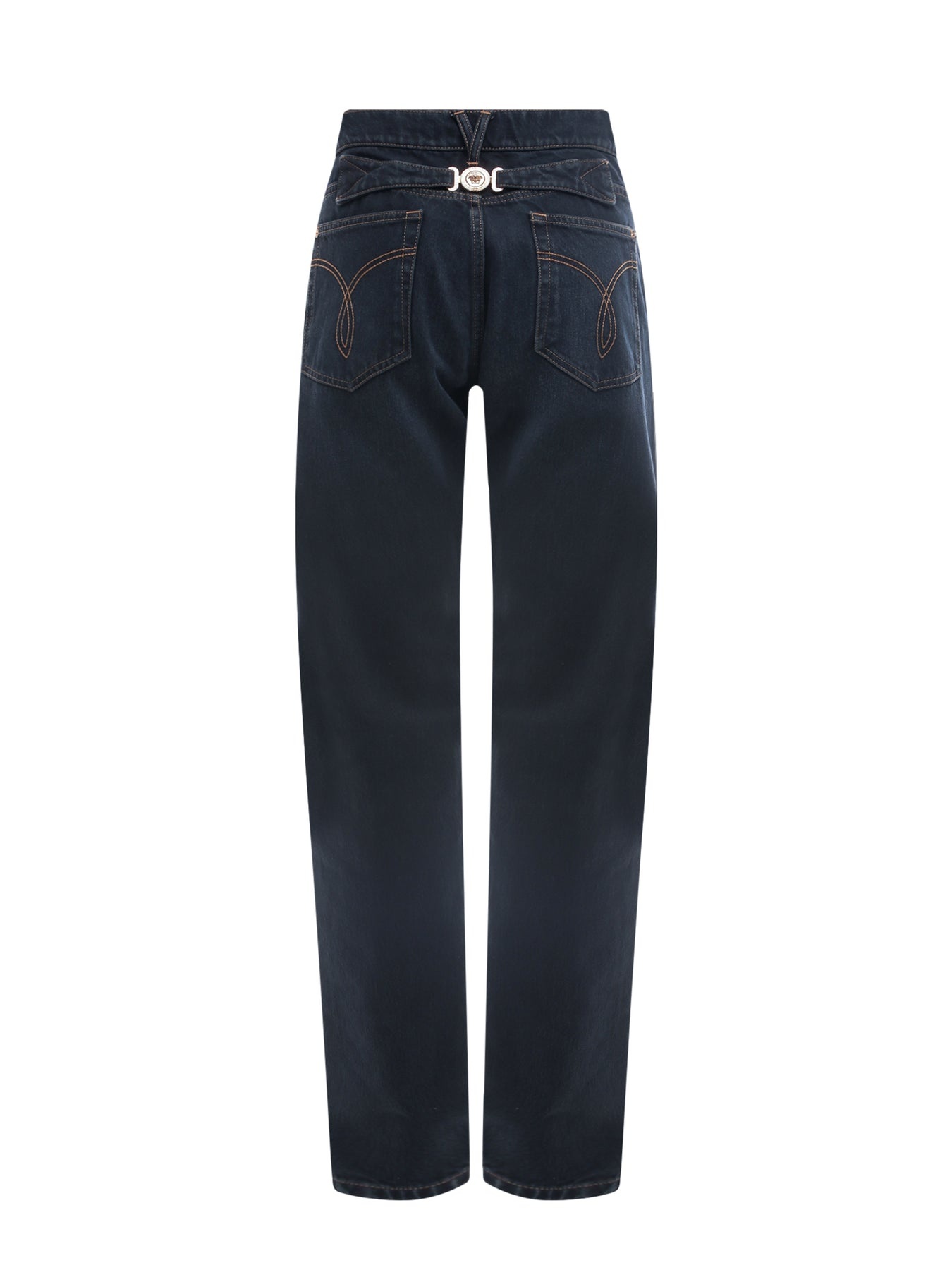 Mitchel Fit jeans with Medusa buttons - 2