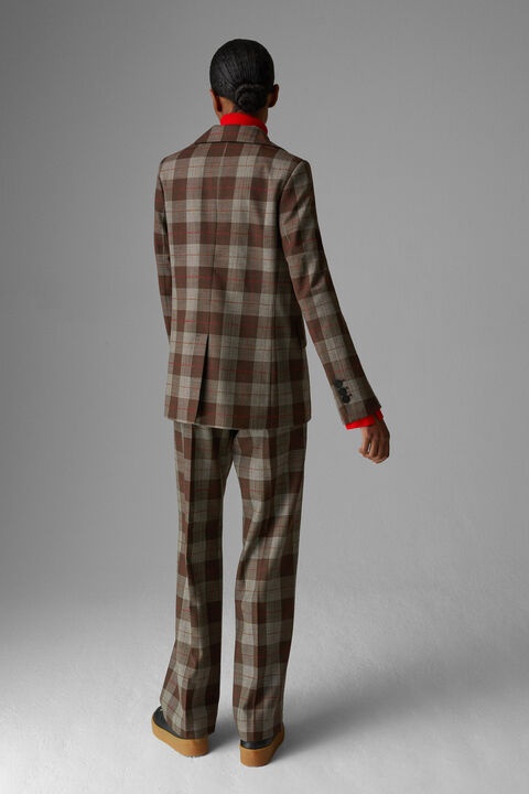 Philina Blazer in Brown/Red - 3
