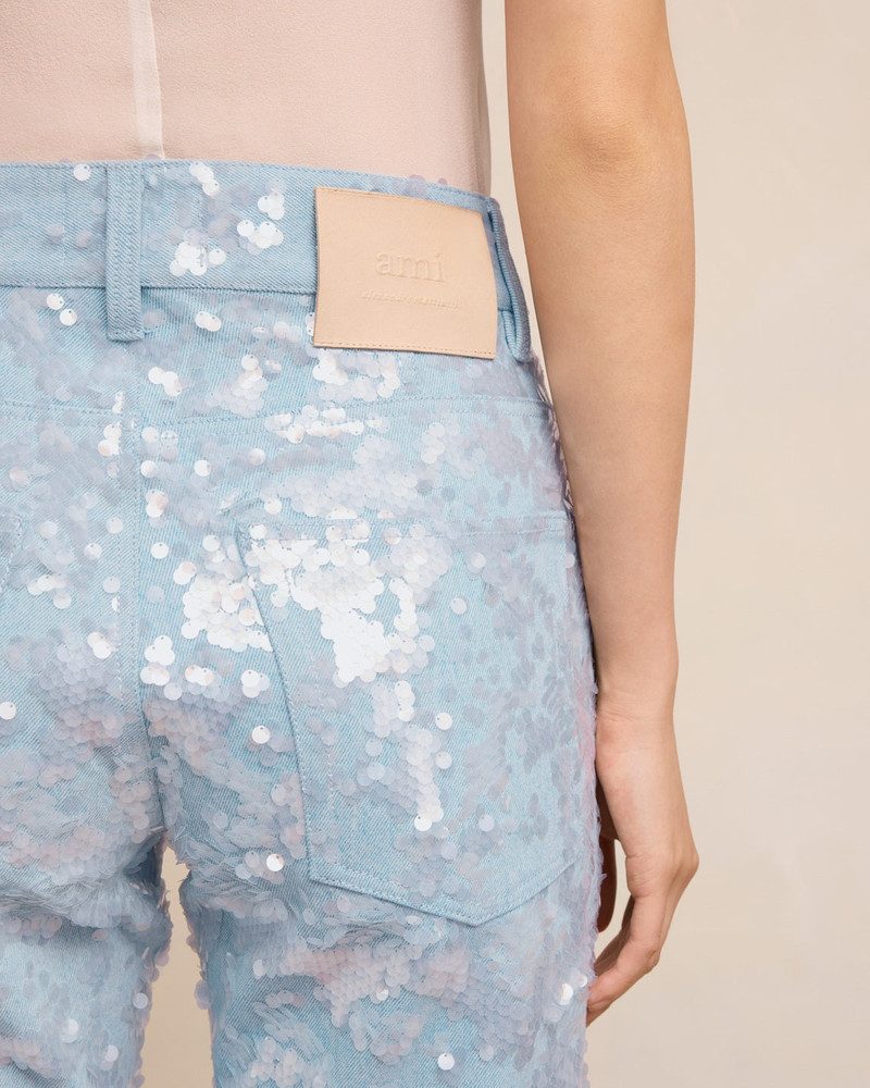 EMBROIDERED STRAIGHT FIT JEANS 5