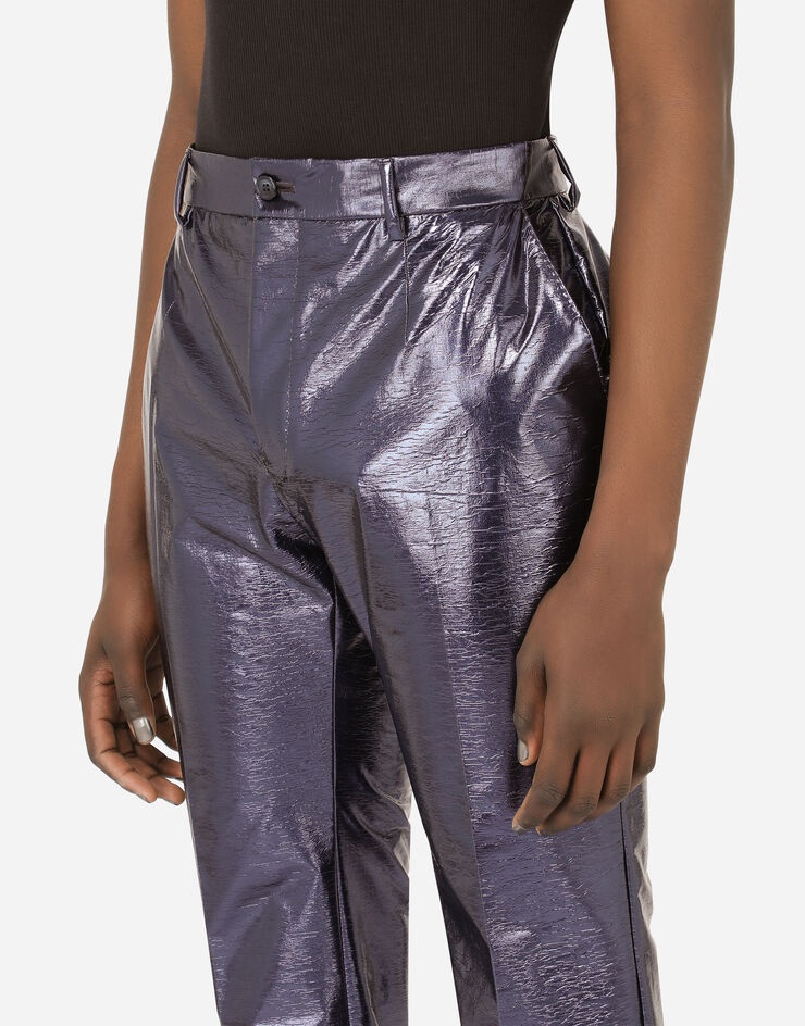 Laminated stretch technical fabric pants - 4