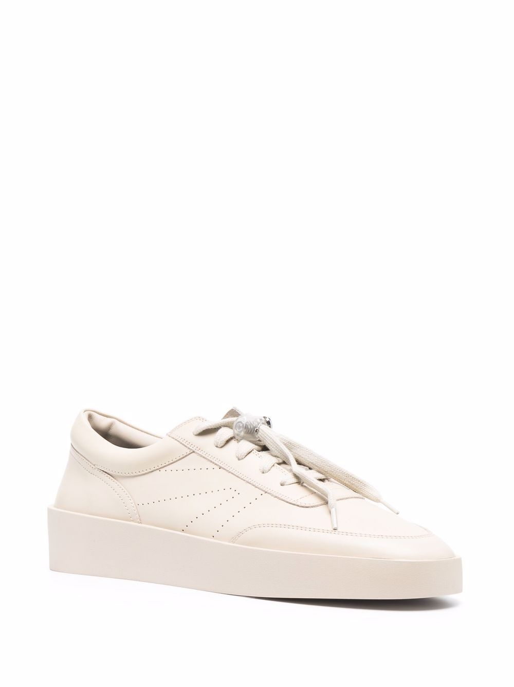 perforated-detail sneakers - 2