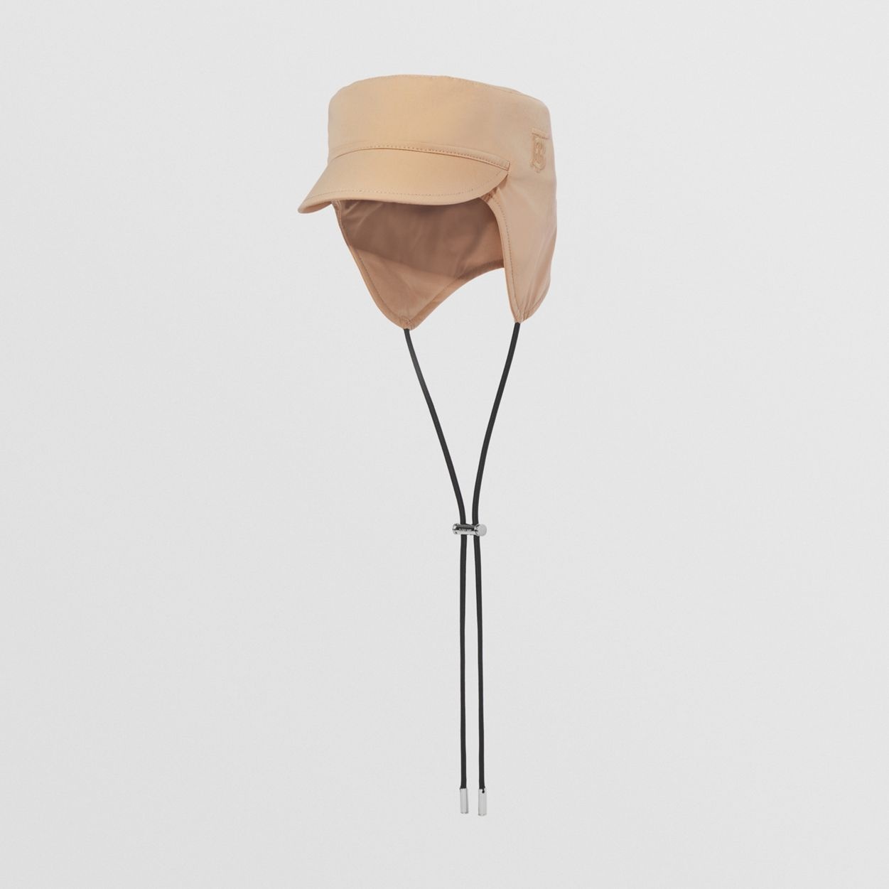 Monogram Motif Cotton Gabardine Cap - 6