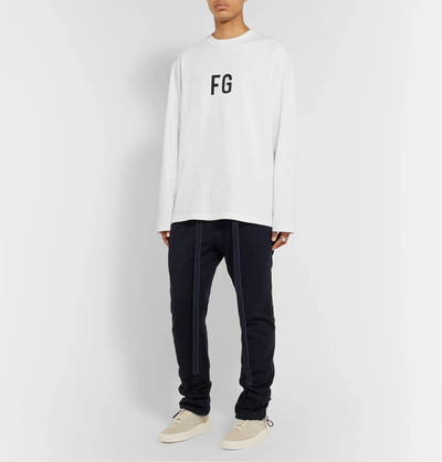 Fear of God Logo-Print Cotton-Jersey T-Shirt outlook