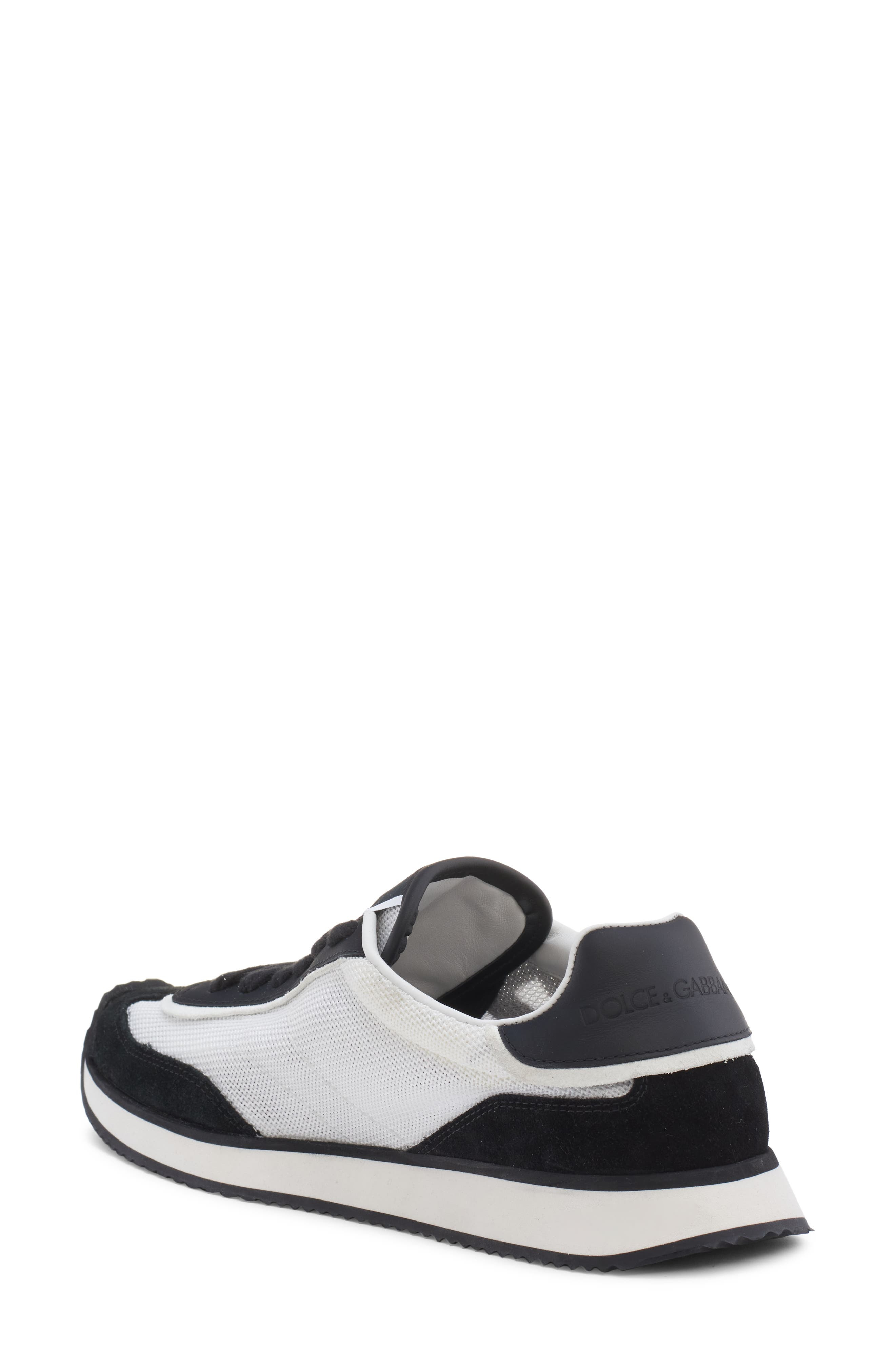 Dolce&Gabbana DG Cushion Sneaker in Bianco/Nero at Nordstrom - 2