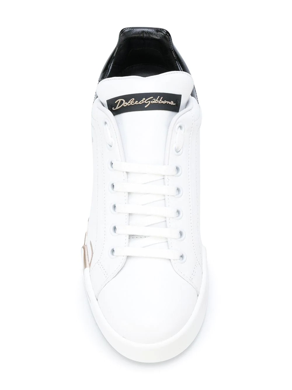 logo print sneakers - 4