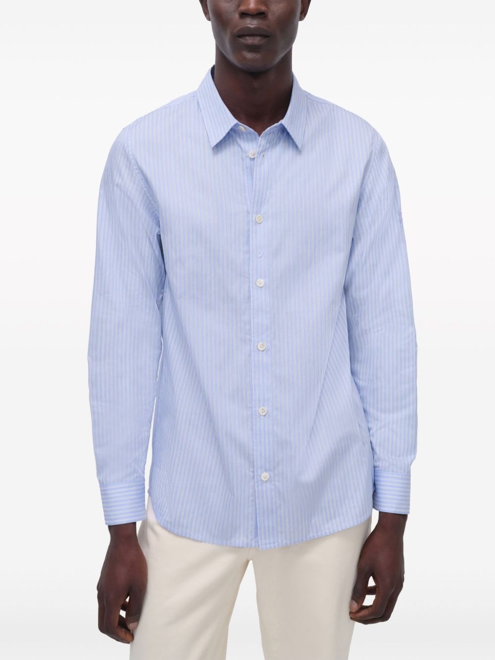 Hendrix cotton-poplin shirt - 5