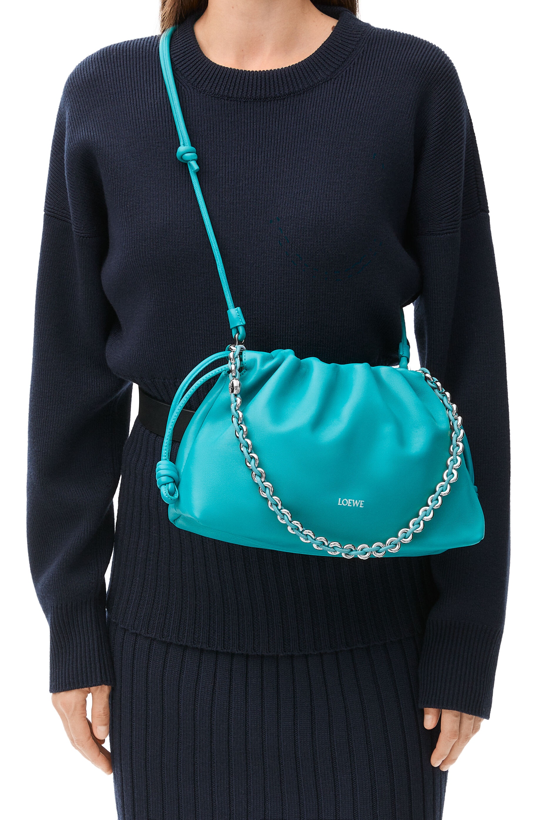 Medium Flamenco purse in mellow nappa lambskin - 2