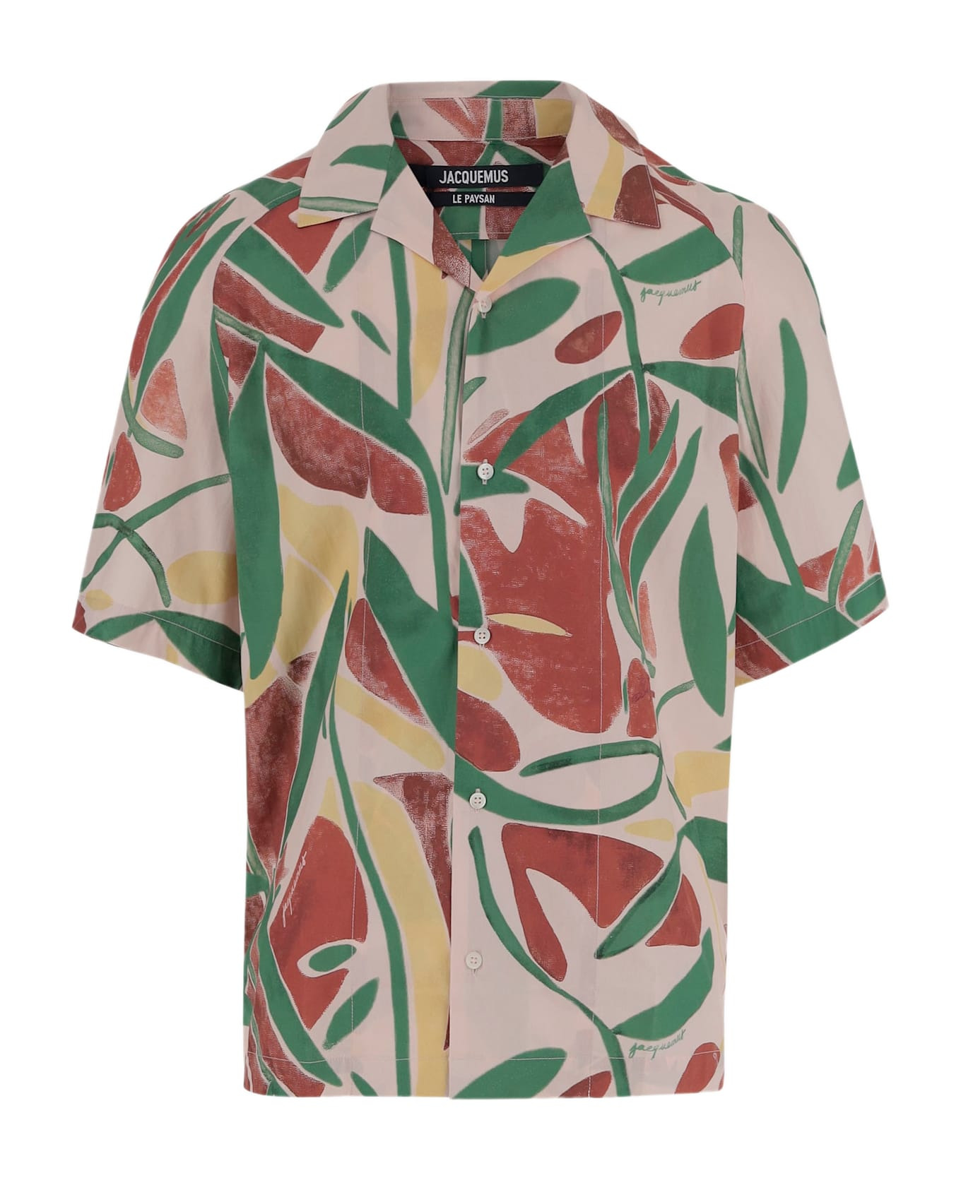 Fonccio Cotton Shirt With Vegetable Print - 1