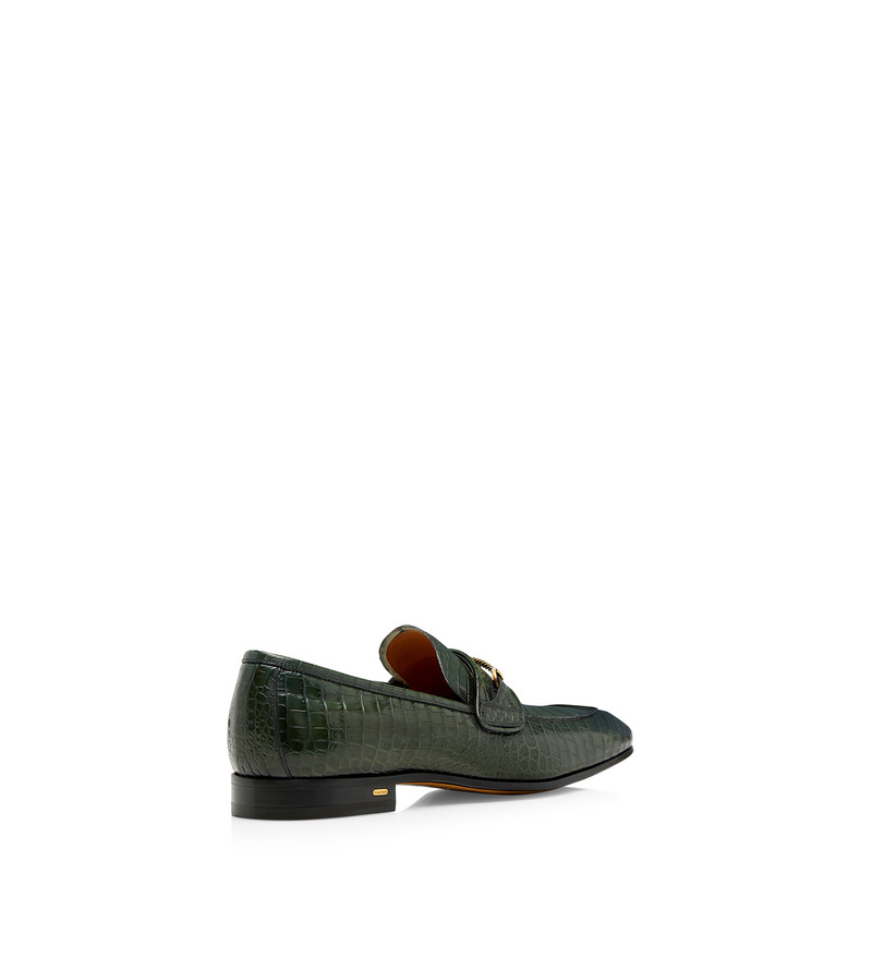 PRINTED CROC BAILEY CHAIN LOAFER 3