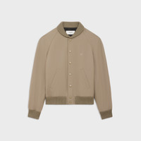関税込 CELINE | brompton jacket in wool silk gabardine BROMPTON JACKET IN WOOL SILK GABARDINE - | CELINE