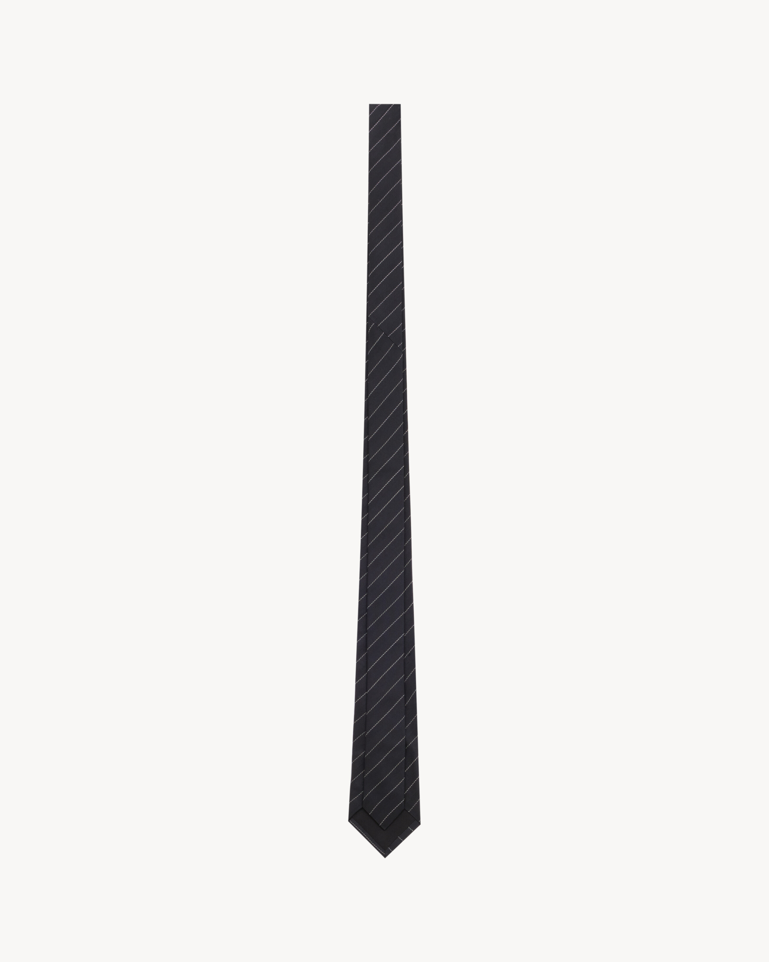 STRIPED TIE IN SILK JACQUARD - 3