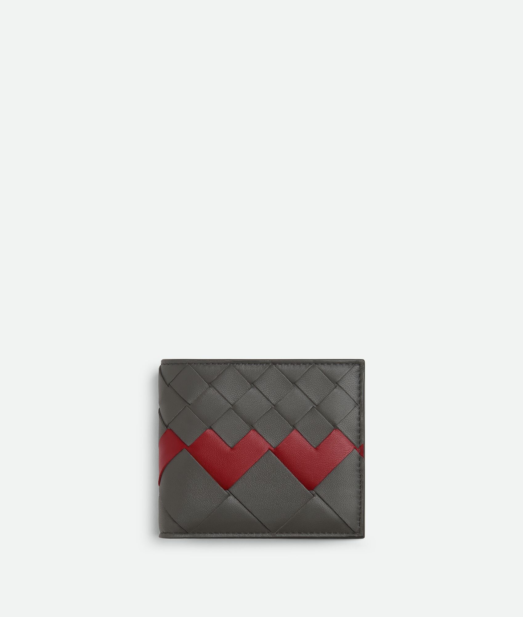Intrecciato Bi-Fold Wallet With Coin Purse - 1