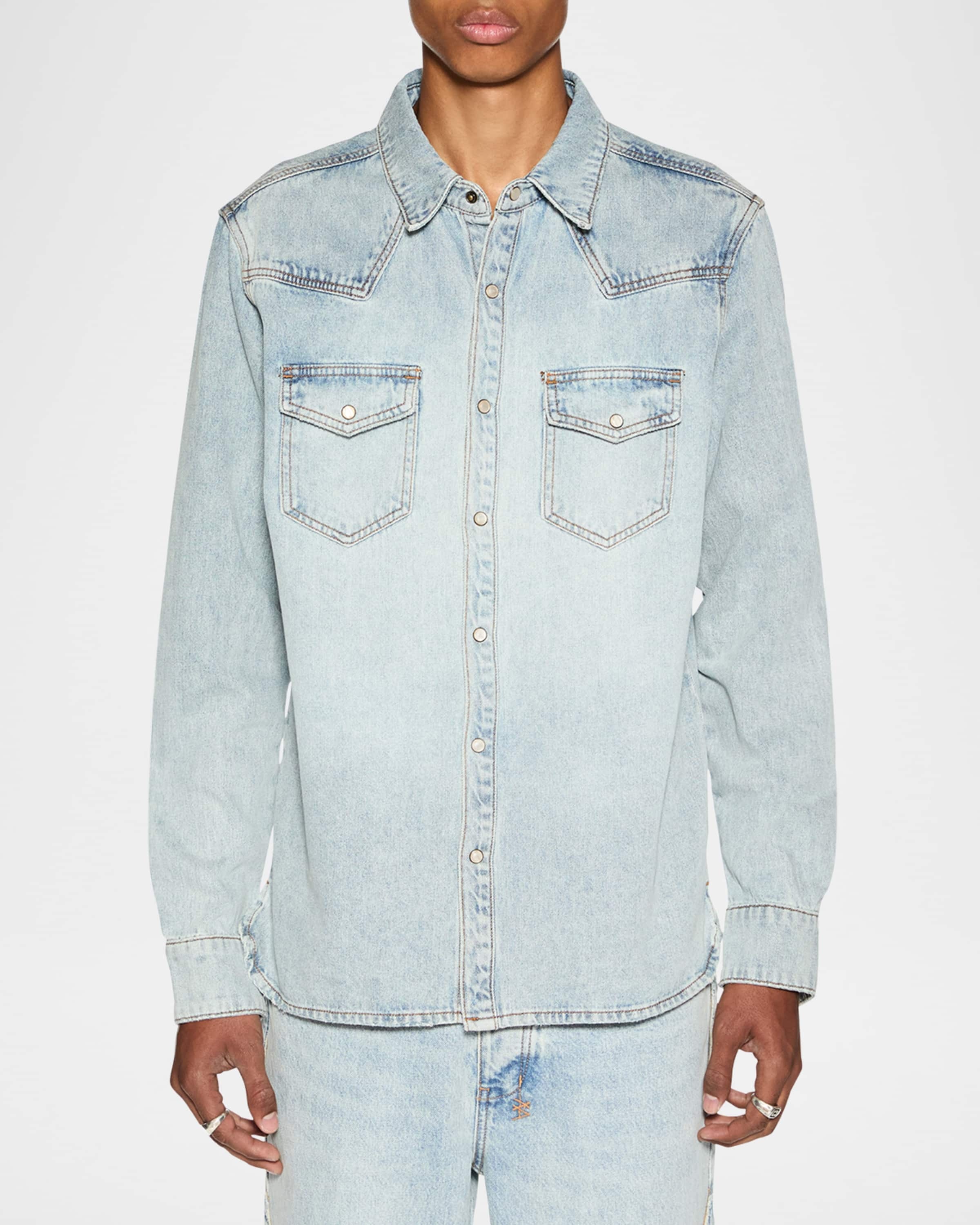 Men's Whiplash Paragon Denim Shirt - 1