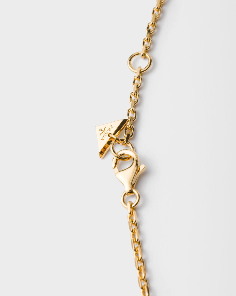 Prada Metal necklace outlook