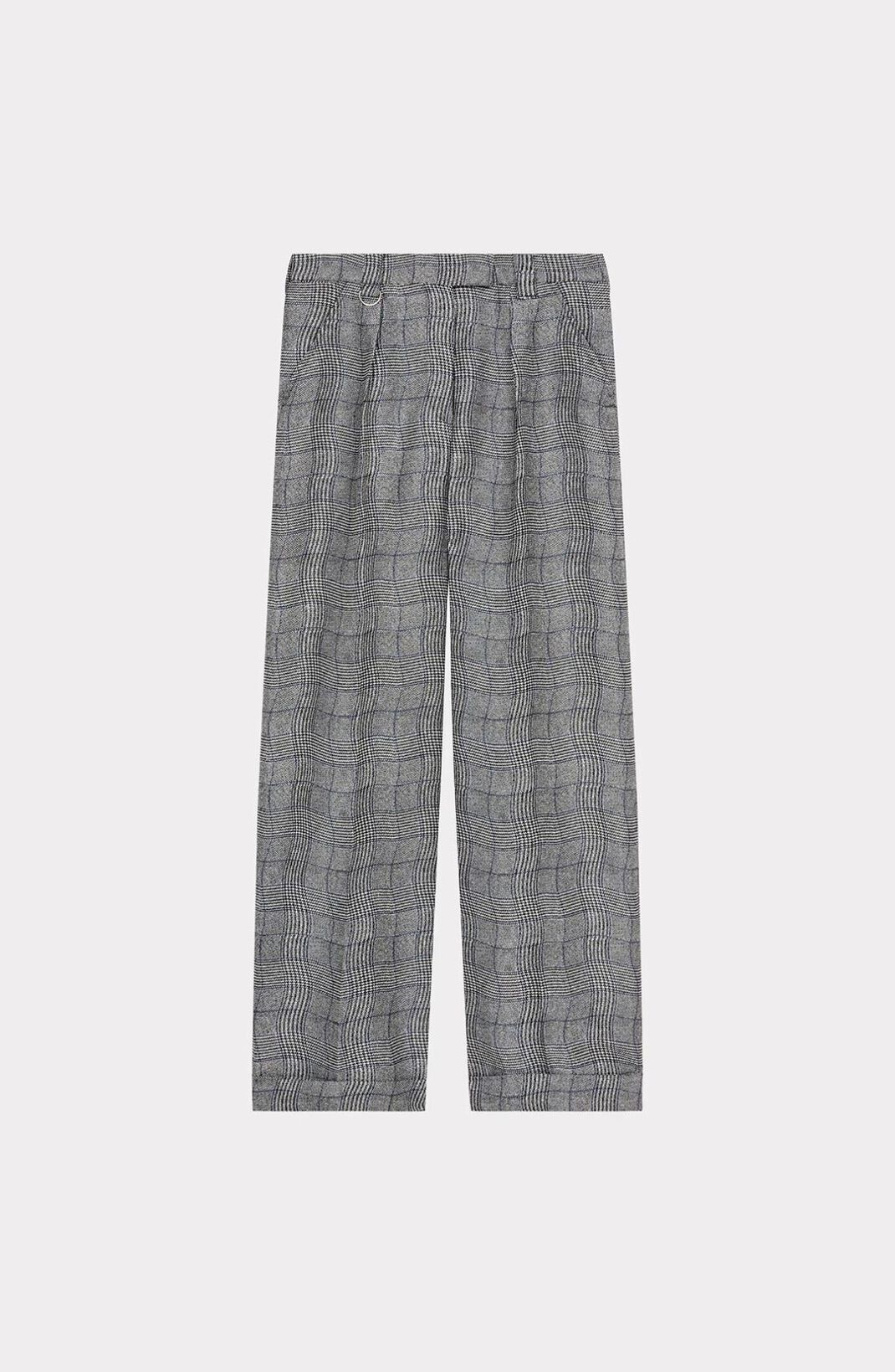 'Wavy Check' suit trousers - 1
