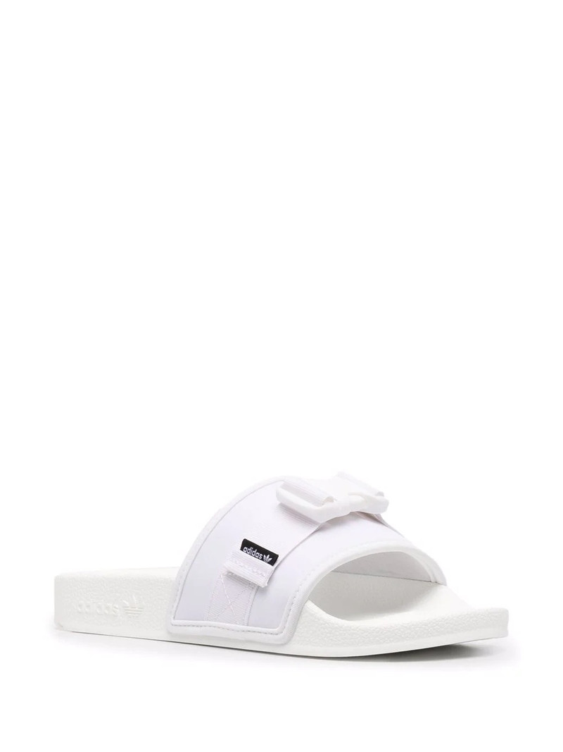 adidas Adilette logo-strap slides outlook
