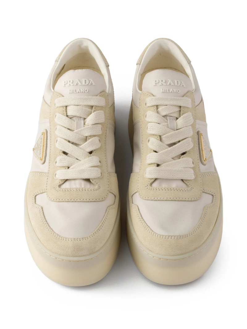 Prada Prada Downtown Bold Platform Sneakers outlook