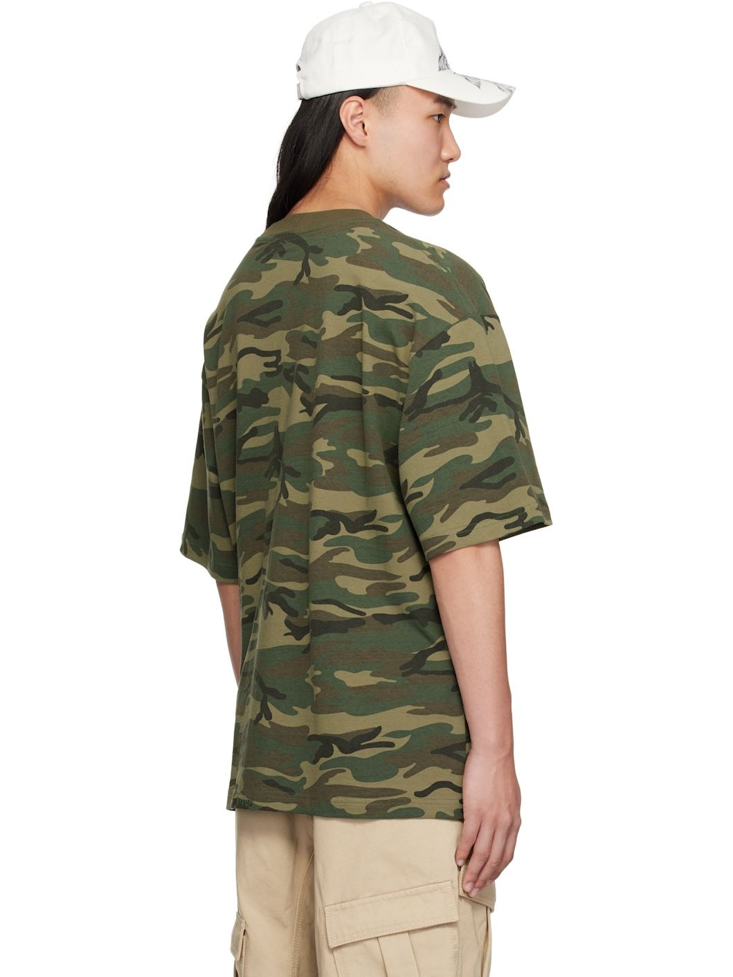 Khaki Sparkle Logo T-shirt - 3